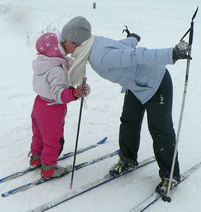 Здоровье ребенка: ставим малыша на лыжи