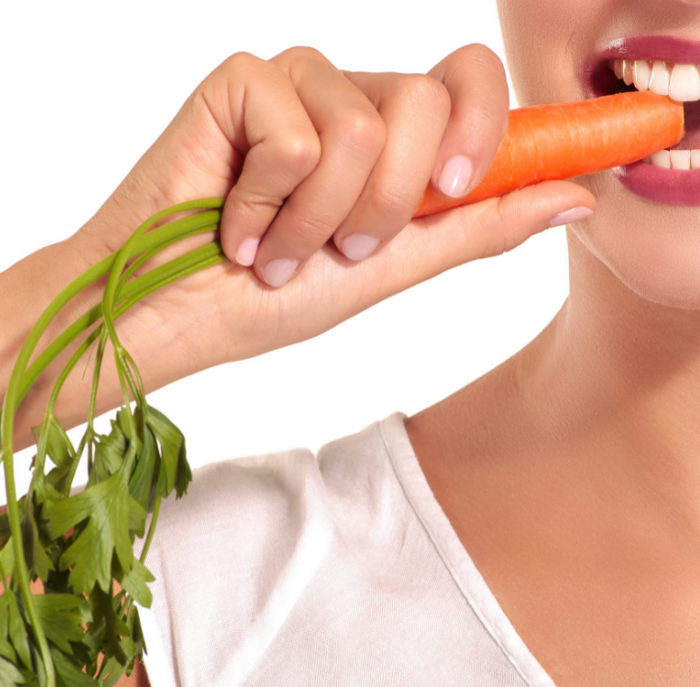 Морковь помогает сохранить естественный загар