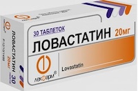 Ловастатин, инструкция по применению