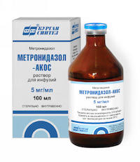 Метронидазол-АКОС, инструкция по применению