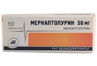 Меркаптопурин, инструкция по применению